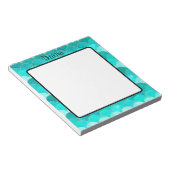 Niedlich Mermaid-Muster Notepad Notizblock (angewinkelt)