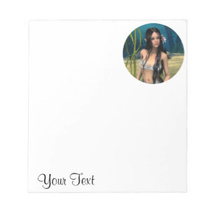 Niedlich Mermaid Notizblock