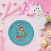 Niedlich Mermaid Pappteller (Party)