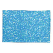 Niedlich Mermaid Pink Blue Glitzer Personalisiert Kissenbezug (Rückseite)