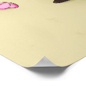 Niedlich Mermaid Poster (Ecke)