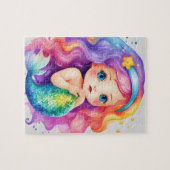 Niedlich Mermaid Puzzle (Horizontal)