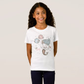 Niedlich Mermaid T-Shirt (Vorne ganz)