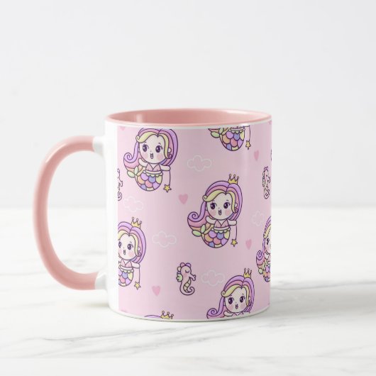 Niedlich Mermaid Tasse (Links)