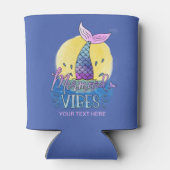 Niedlich Mermaid Vibes Name Ocean Beach Dosenkühler (Rückseite)