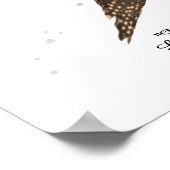 Niedlich Mermaid Witrh Seepferds Poster (Ecke)