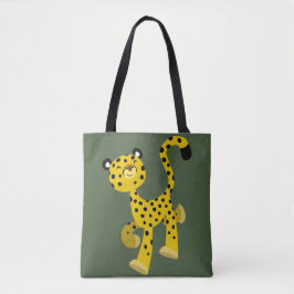 Niedlich Merry Cartoon Cheetah Tasche