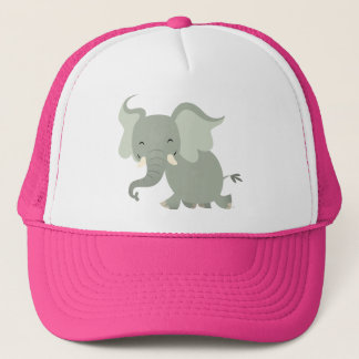 Niedlich Merry Cartoon Elephant Hat Truckerkappe