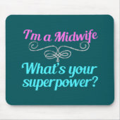 Niedlich Midfrau Superhero Mousepad (Vorne)