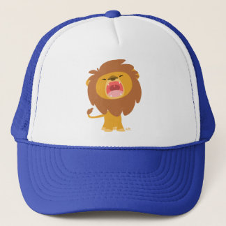 Niedlich Mighty Roaring Lion Cartoon Hat Truckerkappe