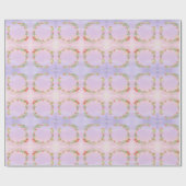 Niedlich Mini-Blume Geschenkpapier (Flach)