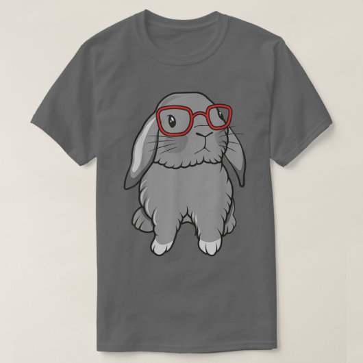 Niedlich Mini Holland Lop Bunny Rabbit Lover Oster T-Shirt (Design vorne)