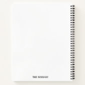 Niedlich Mini-Maus SpiralNotebook Notizblock (Rückseite)