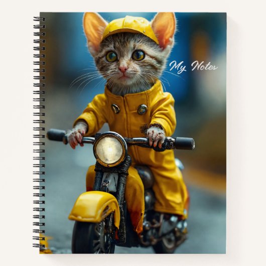 Niedlich Mini-Maus SpiralNotebook Notizblock (Vorderseite)