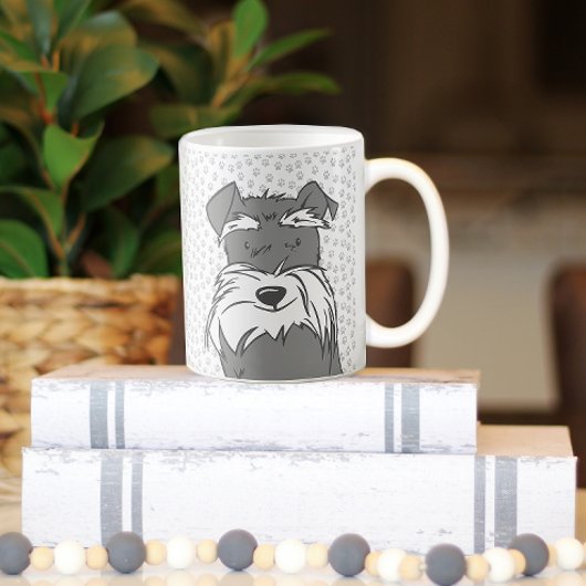 Niedlich Mini Schnauzer Kaffeetasse