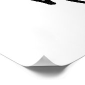 Niedlich Miniature Schnauzer Dog Cartoon Poster (Ecke)