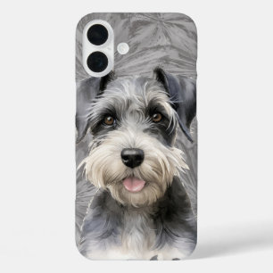 NIEDLICH MINIATURE SCHNAUZER PUPPY HUND iPhone 16 PLUS HÜLLE