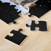 Niedlich Miniature Schnauzer Weihnachtshund Puzzle (Seite)