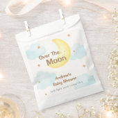 Niedlich Minimalistisch über der Mond-Babydusche Geschenktütchen (Ausgeschnitten)