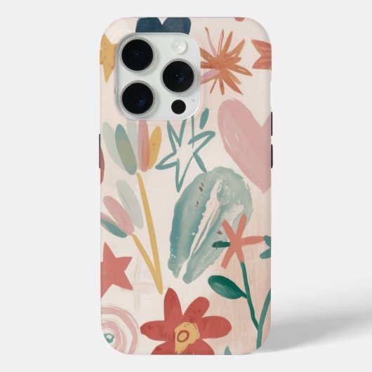 Niedlich Minimalistische Girly Case-Mate iPhone Hülle (Rückseite)