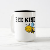 Niedlich-minimalistischer Totbeutel Zweifarbige Tasse (Vorderseite Links)