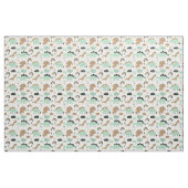 Niedlich Minze Green Dinosaur Muster Stoff (Fat Quarter (45,7 x 55,9 cm))