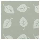 Niedlich-Minze-Green-Leaf-Muster Stoff (Nahaufnahme)