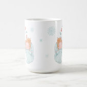 Niedlich Mit Monogramm Angel Weihnachten Kaffeetasse (Mittel)