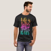 Niedlich mit Rats Niedliche Ratte T-Shirt (Vorne ganz)