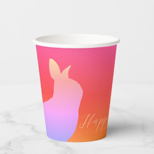 Niedlich mit sonniger Kunst Pappbecher (Vorderseite)