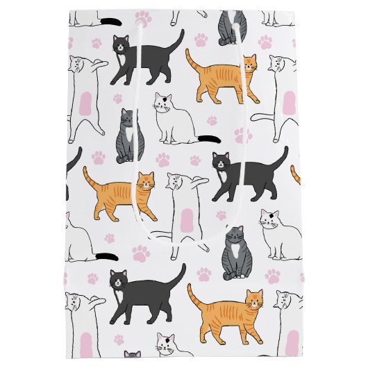 Niedlich Mittlere Geschenktüte (Rückseite)