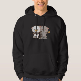 Niedlich Mochi Peach Cat Hoodie