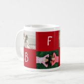 Niedlich Modern 2 Best Friends Forever BESTE FREUN Kaffeetasse (Vorderseite Links)