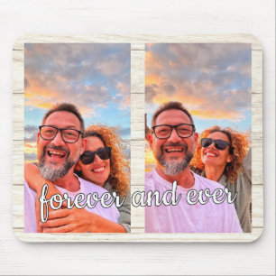 Niedlich-Modern-2-Fotoleime-Monogramm Mousepad