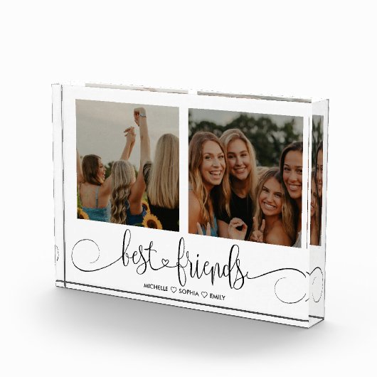 Niedlich Modern Best Friends Forever Foto Geschenk (Rechts)