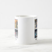Niedlich Modern Best Mommy Ever | FotoCollage Kaffeetasse (Mittel)