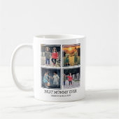 Niedlich Modern Best Mommy Ever | FotoCollage Kaffeetasse (Links)