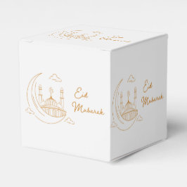Niedlich Modern Eid Mubarak Eid Goodie Favor Box Geschenkschachtel