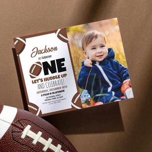 Niedlich Modern Football Budget Foto 1. Geburtstag