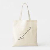 Niedlich Modern Foto Collage Beste Oma je Tragetasche (Rückseite)