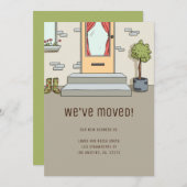 Niedlich-modern haben wir den Adresswechsel veränd Ankündigung (Vorne/Hinten)