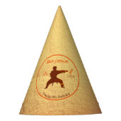 Niedlich Modern Martial Arts Karate Kinder 8. Gebu Partyhütchen (Vorderseite)