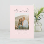 Niedlich-modern Minimalistisch machen wir Foto Sav Save The Date (Stehend Vorderseite)