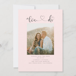 Niedlich-modern Minimalistisch machen wir Foto Sav Save The Date