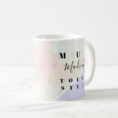 Niedlich-Modern-Mum-Anweisung Personalisiert Kaffeetasse (VorderseiteRechts)
