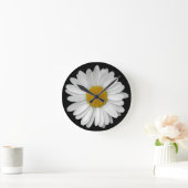 Niedlich Modern Simple Daisy Blume Runde Wanduhr (Zuhause)