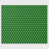 Niedlich Modern Simple Emerald Green Lucky Clocks Geschenkpapier (Flach)
