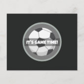 Niedlich Modern Soccer Budget Foto 1. Geburtstag (Rückseite)