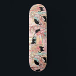 Niedlich Modern Watercolor Paris Café Cat Pattern Skateboard<br><div class="desc">Dieses niedliche Design zeichnet sich durch eine schwarze Katze auf einem Aquarell-französischem Hintergrund aus. #cat #kitten #niedlich #gifts #giftsforher #girinine #feminine #paris #french #skateboard #skateboard #skateboard #sport #outdoor #fun #games #design #designer</div>