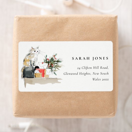 Niedlich Modern Watercolor Weihnachtsgeschenk Adre (Insitu)
